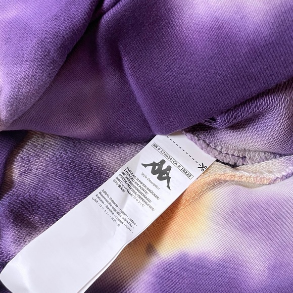 Kappa Active Tie Dye Galz Cropped Sweatshirt - Picture 6 of 7